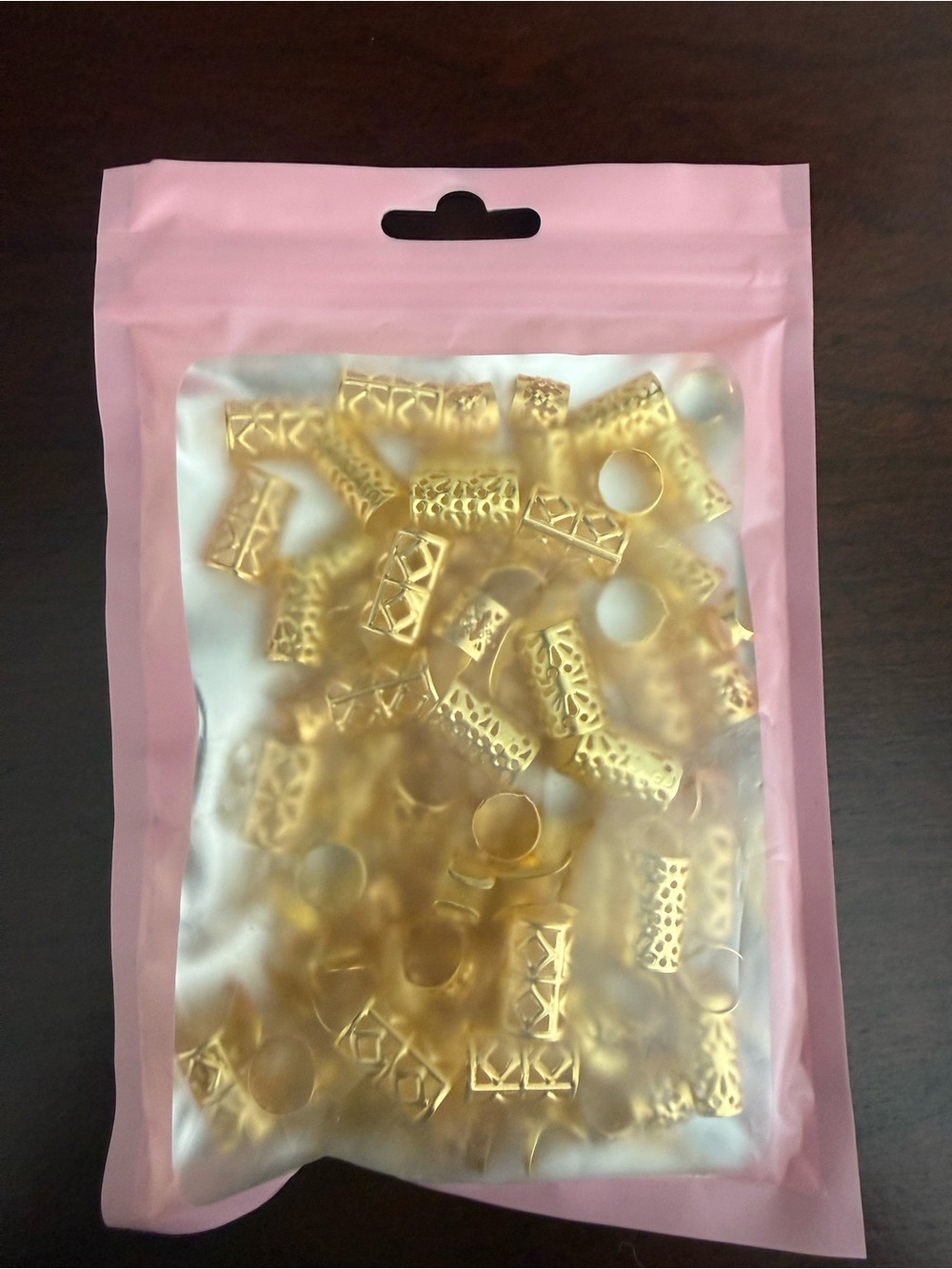 Brand new never opened Gold-tone Hair Cuff pack